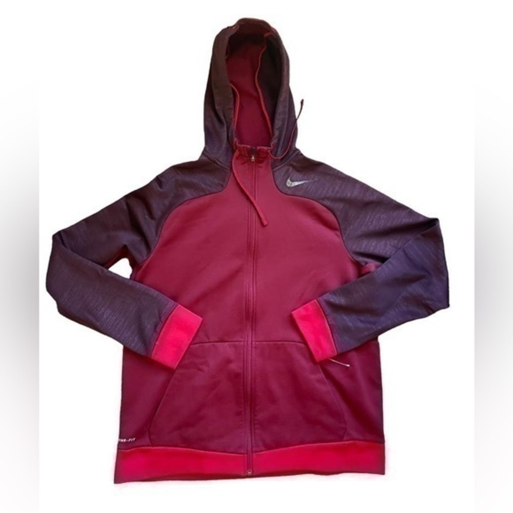 Nike therma-fit full zipper sweater hoodie